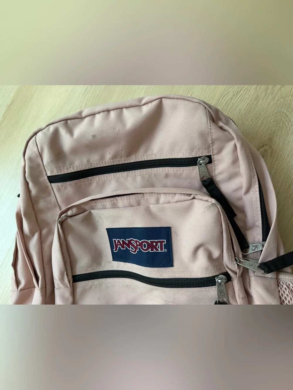 JanSport Big Student Backpack dusty pink Misty Rose
